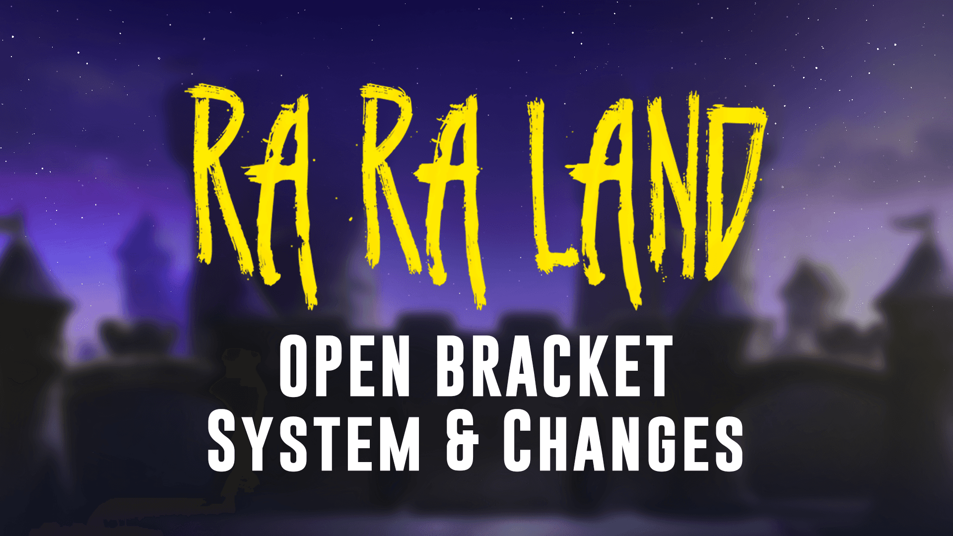 RARALAND 2024 - The Open Bracket