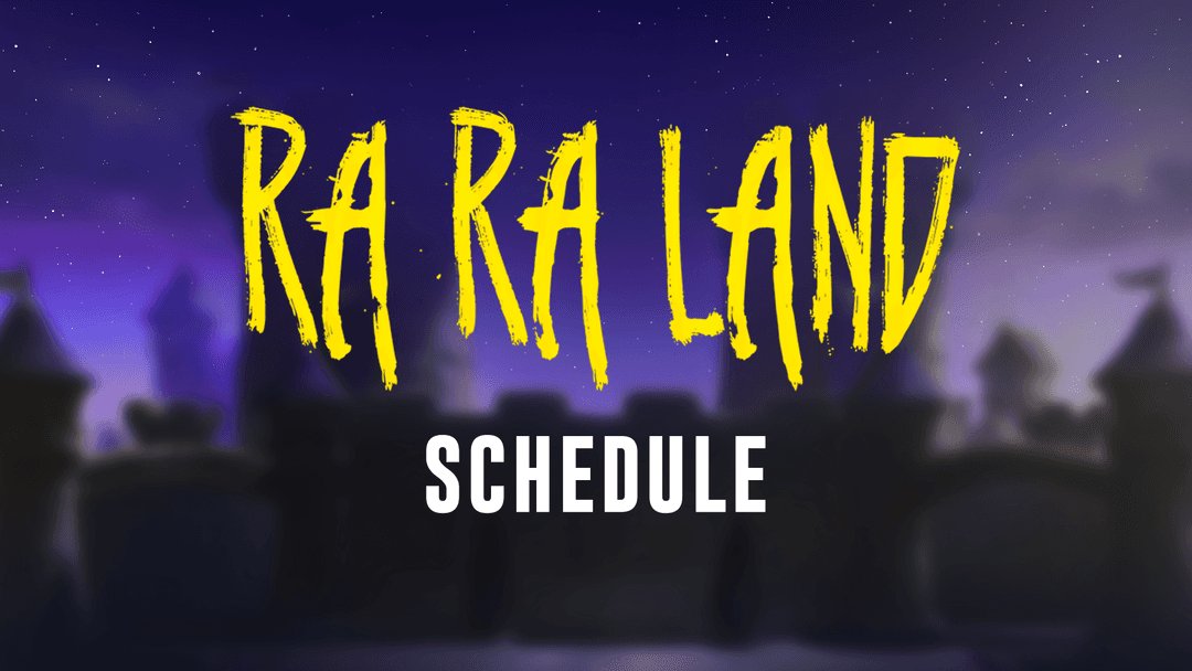 RARALAND 2024 - The Schedule