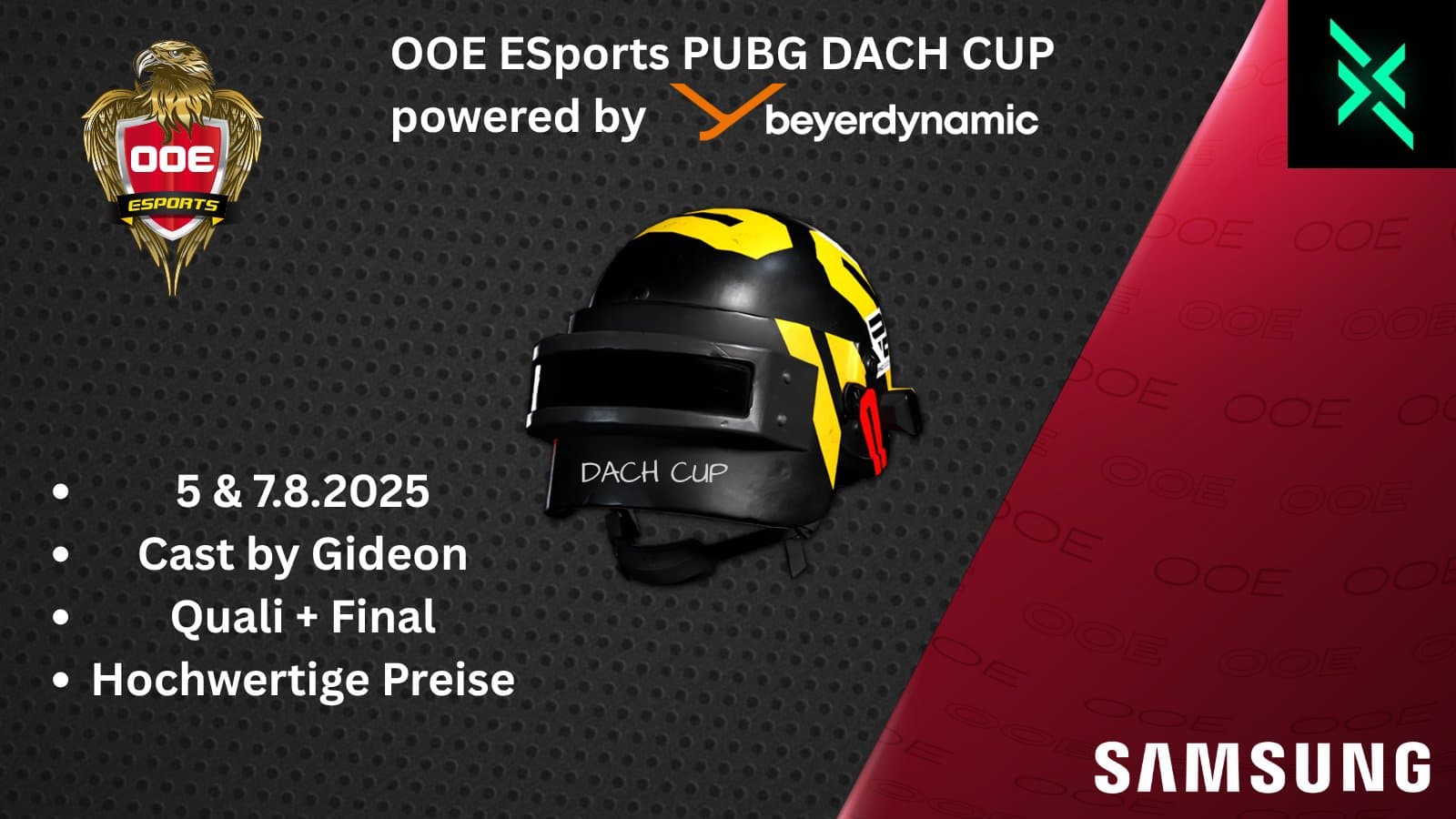 Der OOE-ESports D/A/CH CUP powered by Beyerdynamic