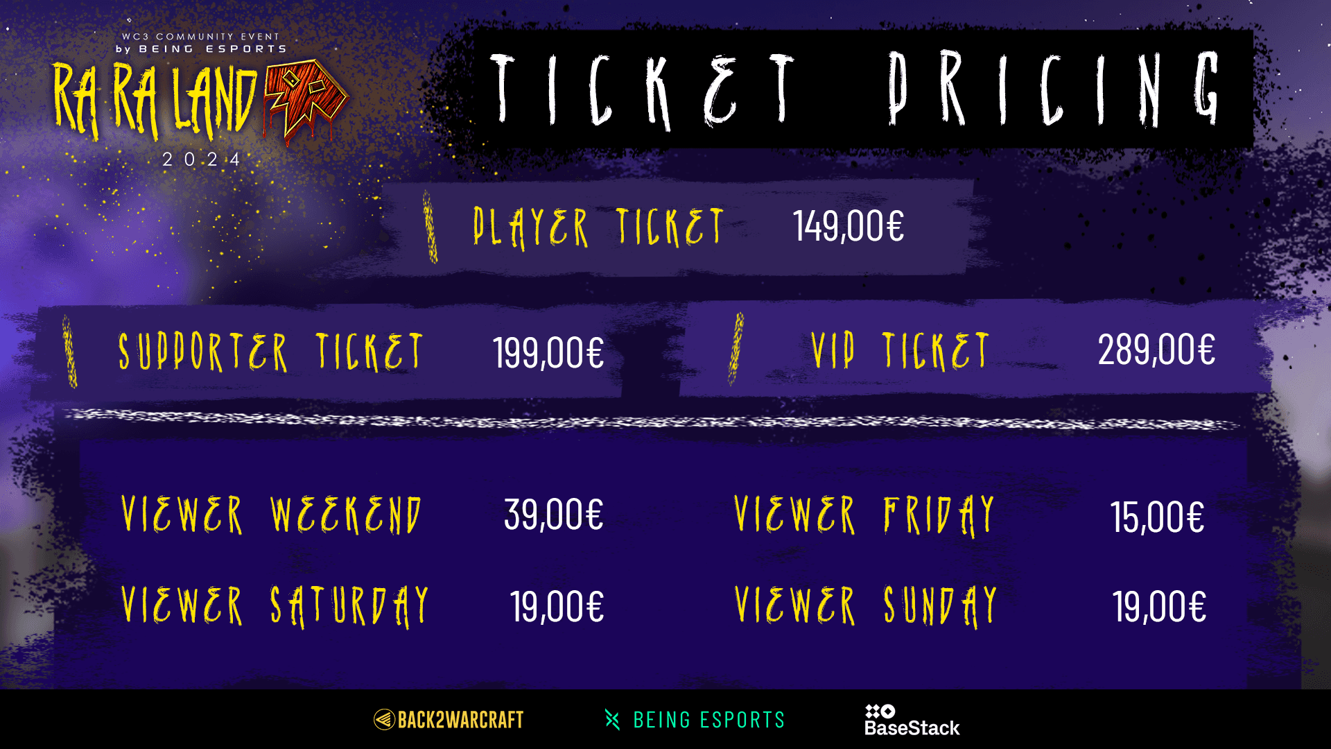 RARALAND 2024 Tickets - Everything you need to know